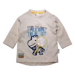 Gelati T-Shirt Chłopięcy Paleontologist 74 Szary. Szare t-shirty chłopięce marki Gelati. W wyprzedaży za 49,00 zł.