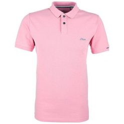 S.Oliver Męska Koszulka Polo 03.899.35.4505.4400 Cotton Candy (Rozmiar S). Różowe koszulki polo męskie S.Oliver, s, bez wzorów, bez rękawów. W wyprzedaży za 69,00 zł.