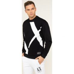 Bluza Armani Exchange 3HZMFD ZJ1NZ 6244. Czarne bluzy męskie Armani Exchange, xxl, bez wzorów, bez kołnierzyka, bez rękawów, bez kaptura. W wyprzedaży za 289,00 zł.