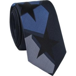 Krawat jedwabny KWGR000197. Szare krawaty męskie Giacomo Conti, bez wzorów, z jedwabiu. Za 129,00 zł.