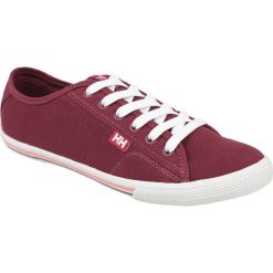 Helly Hansen Oslofjord Canvas 10836-655. Czerwone buty sportowe damskie Helly Hansen, bez wzorów, z tkaniny, sportowe. W wyprzedaży za 169,99 zł.
