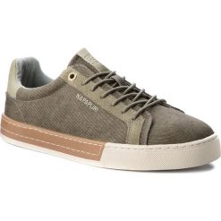 Tenisówki NAPAPIJRI - Plus 16838553 Khaki N75. Zielone trampki męskie marki Napapijri, ze skóry. W wyprzedaży za 189,00 zł.