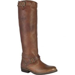 Buty zimowe damskie: Oficerki TOMMY HILFIGER – Hudson C/0 4 A FW56812774 Cognac 240