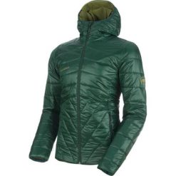 Mammut Kurtka męska Rime In Hooded Jacket Men Dark Teal-Clover M. Kurtki sportowe męskie Mammut, m, bez wzorów, z syntetyku, bez kaptura, outdoorowe. W wyprzedaży za 429,00 zł.