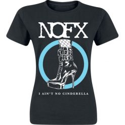 NOFX Lori Meyers Koszulka damska czarny. Czarne bluzki z odkrytymi ramionami marki NOFX, s, z nadrukiem, z okrągłym kołnierzem. Za 74,90 zł.