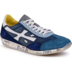 Sneakersy PREMIATA - Jackyx 4703 Light Blue. Niebieskie sneakersy męskie Premiata, na co dzień, bez wzorów, ze skóry, bez zapięcia. Za 869,00 zł.