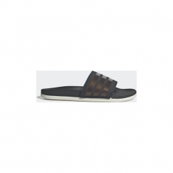 Klapki adidas Klapki adilette Comfort. Szare klapki damskie Adidas, bez wzorów, bez obcasa. Za 118,30 zł.