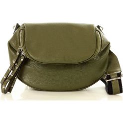 LILI Torebka crossbody sport MARCO MAZZINI zieleń militare. Żółte torebki damskie sportowe MAZZINI, w paski, ze skóry, sportowe. W wyprzedaży za 229,00 zł.