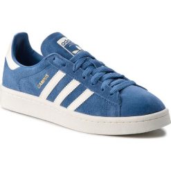 Buty adidas - Campus CQ2079 Traroy/Owhite/Cwhite. Niebieskie buty sportowe damskie Adidas, bez wzorów, z zamszu, sportowe, adidas campus. W wyprzedaży za 269,00 zł.