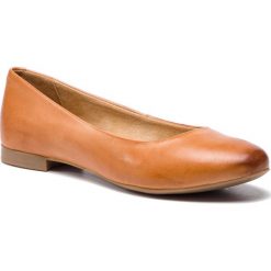 Baleriny LASOCKI - RST-ERICA-02 Camel. Pomarańczowe baleriny damskie Lasocki, na co dzień, bez wzorów, ze skóry, bez obcasa, bez zapięcia. Za 99,99 zł.