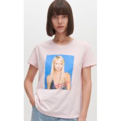 T-shirt Paris Hilton -. T-shirty damskie Reserved, s, bez wzorów, bez kołnierzyka. Za 39,99 zł.