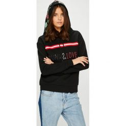 Silvian Heach - Bluza. Szare bluzy z kapturem damskie marki Silvian Heach, m, z aplikacjami, z bawełny. W wyprzedaży za 339,90 zł.