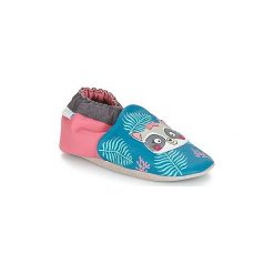Buty dziewczęce: Kapcie niemowlęce Dziecko Robeez RACOON SISTER