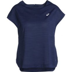 ASICS Tshirt basic indigo blue. Niebieskie topy sportowe damskie Asics, xs, z materiału. Za 169,00 zł.