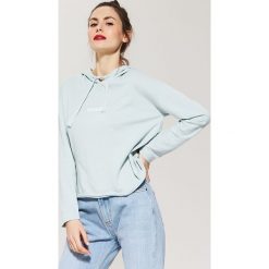 Bluza z kapturem - Zielony. Zielone bluzy damskie House, s, bez wzorów, bez rękawów, z kapturem. Za 89,99 zł.