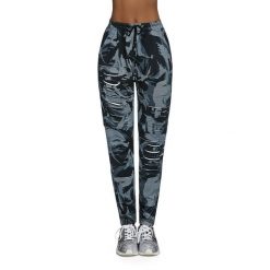 Bas Black Damskie spodnie Yank czarno-szare r. XL. Spodnie dresowe damskie Bas Black, xl. Za 134,90 zł.