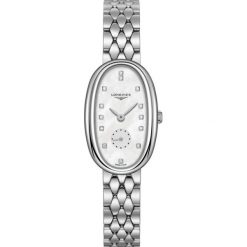 PROMOCJA LONGINES Symphonette L2.306.4.87.6. Szare zegarki damskie LONGINES, szklane. W wyprzedaży za 4290,00 zł.