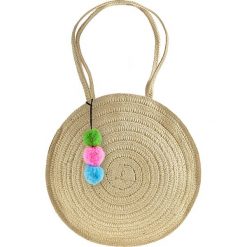 Torba plażowa bonprix naturalny. Brązowe torebki klasyczne damskie bonprix, w paski, bez dodatków. Za 79,99 zł.