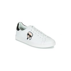 Buty Karl Lagerfeld KOURT KARL IKONIC 3D LACE. Białe trampki męskie KARL LAGERFELD, bez wzorów, bez zapięcia. Za 809,00 zł.
