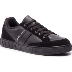 Sneakersy VERSACE JEANS - E0YTBSF3 70744 899. Czarne sneakersy męskie Versace Jeans, bez zapięcia. W wyprzedaży za 369,00 zł.