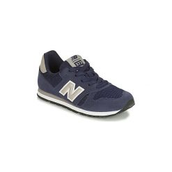 Buty Dziecko New Balance YC373. Niebieskie trampki dziewczęce New Balance, bez wzorów, bez zapięcia. Za 259,00 zł.