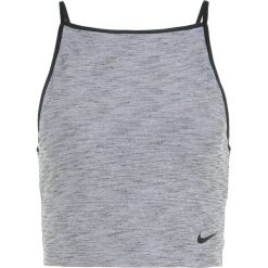 Topy sportowe damskie: Nike Performance POWER TANK STUDIO Koszulka sportowa black heather/black