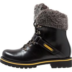 Buty zimowe damskie: Panama Jack BARUSKA Botki sznurowane black