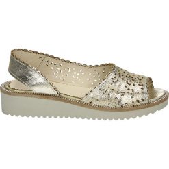 Rzymianki damskie: Sandały - 00418791 GOLD
