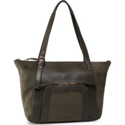 Torebka JENNY FAIRY - RX1375 Khaki. Zielone torebki klasyczne damskie Jenny Fairy, bez wzorów, ze skóry ekologicznej, klasyczne, bez dodatków. Za 129,99 zł.