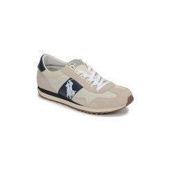 Buty Polo Ralph Lauren TRAIN 90. Białe trampki męskie Polo Ralph Lauren, bez wzorów, bez zapięcia. Za 529,00 zł.
