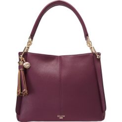 Dune London DINIDISOBELLE SMALL SLOUCH BAG Torebka berry. Czerwone torebki klasyczne damskie marki Dune London, bez wzorów, bez dodatków. Za 359,00 zł.
