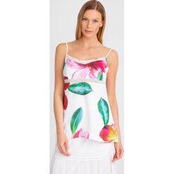 TOP Liu Jo. Żółte bluzki damskie Liu Jo, s, z aplikacjami, z koronki, bez kołnierzyka. Za 399,00 zł.