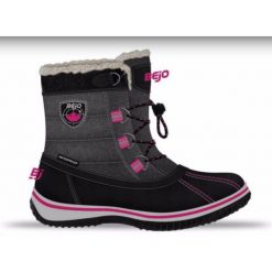 Buciki niemowlęce: BEJO Buty Dziecięce Nairi Jr Black/Dark Grey/Fuchsia r. 31