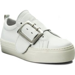 Sneakersy BRONX - 66047-AA BX 425 White 4. Białe półbuty damskie Bronx, ze skóry. W wyprzedaży za 179,00 zł.