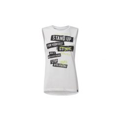 Topy na ramiączkach / T-shirty bez rękawów Reebok Sport Koszulka bez rękawów Stop Apologizing Muscle. Białe topy damskie Reebok Sport, s, bez wzorów, bez rękawów. Za 119,00 zł.