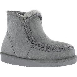 Buty zimowe damskie: Zimowe botki „Chaffin” w kolorze szarym