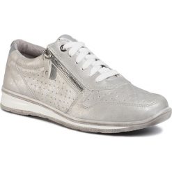 Sneakersy CLARA BARSON - WSX017-01 Grey. Szare półbuty damskie Clara Barson, bez wzorów, ze skóry ekologicznej, bez obcasa, na płaskiej podeszwie, bez zapięcia. Za 99,99 zł.