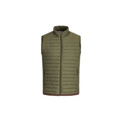 Kurtki pikowane Jack Jones HOMBRE COLOR VERDE 12154644. Zielone kurtki męskie Jack & Jones, s, bez wzorów, bez kaptura. Za 233,52 zł.