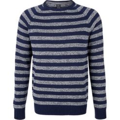 S.Oliver męski sweter, XXL, ciemnoniebieski. Niebieskie swetry męskie S.Oliver, s, w paski, bez kołnierzyka, bez kaptura. Za 199,00 zł.