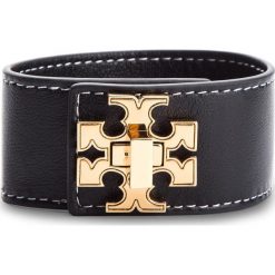 Bransoletka TORY BURCH - Logo SIngle Wrap Bracelet 47740 Black 001. Czarne bransoletki damskie na nogę Tory Burch. W wyprzedaży za 449,00 zł.