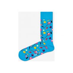 Happy Socks Candy Skarpetki Niebieski. Niebieskie skarpetki męskie Happy Socks, bez wzorów, z elastanu. Za 51,95 zł.