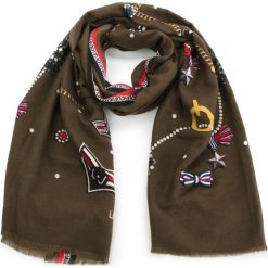Szal LIU JO - Sciarpa 70x200 Darse N68312 T0300 Dark Olive 90822. Zielone szaliki damskie marki Liu Jo, z materiału. Za 199,00 zł.