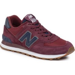 Sneakersy NEW BALANCE - ML574SPQ Bordowy. Czerwone sneakersy męskie New Balance, bez zapięcia. Za 349,00 zł.