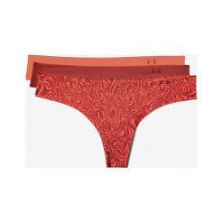 Under Armour 3-pack Spodenki Czerwony. Czerwone figi damskie Under Armour, l, bez wzorów, z elastanu. Za 119,95 zł.