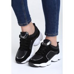Czarne Buty Sportowe Stretch. Czarne buty sportowe damskie Born2be, z materiału. Za 89,99 zł.