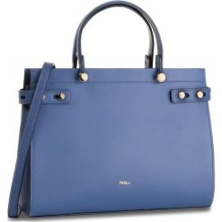 Torebka FURLA - Lady M 1021317 B BVX6 R74 Pervinca g. Niebieskie torebki klasyczne damskie Furla, bez wzorów, ze skóry, klasyczne, bez dodatków. Za 1699,00 zł.