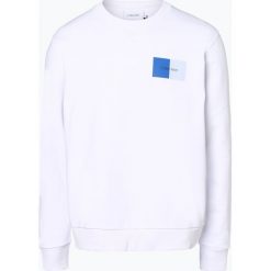 Calvin Klein - Męska bluza nierozpinana, czarny. Czarne bluzy męskie Calvin Klein, s, z nadrukiem, bez kołnierzyka, bez rękawów, bez kaptura. Za 469,95 zł.