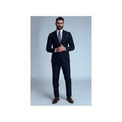 Garnitur Maun. Niebieskie garnitury męskie marki Guns&tuxedos, bez wzorów. Za 749,99 zł.