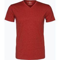 Nils Sundström - T-shirt męski, czerwony. Czerwone t-shirty męskie marki Nils Sundström, s, bez wzorów, klasyczne, z klasycznym kołnierzykiem. Za 49,95 zł.