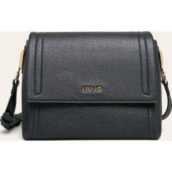Liu Jo - Torebka. Niebieskie listonoszki damskie Liu Jo, w paski, z poliesteru, na ramię, bez dodatków. W wyprzedaży za 359,90 zł.